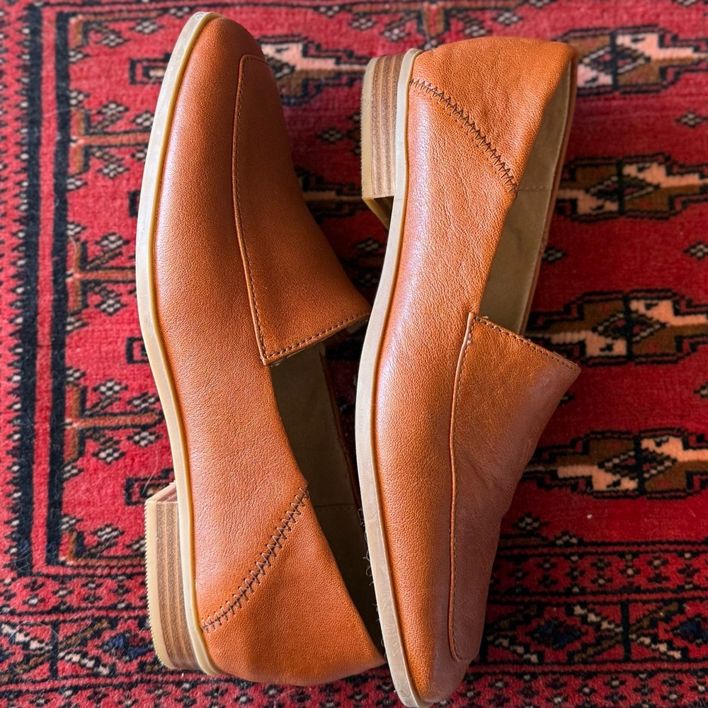 Clarks Sarafyna Freva Loafer Tan Leather - Picture 12 of 12
